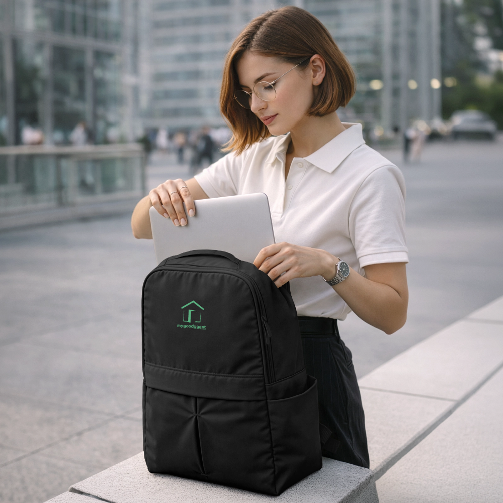 Matte Backpack - black